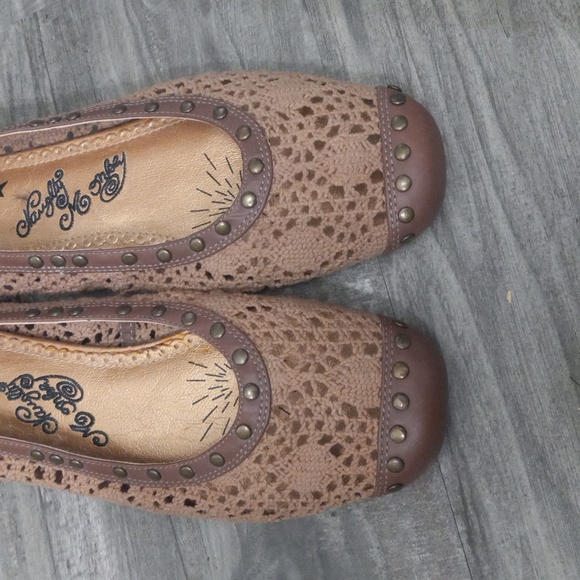 Naughty Monkey Women's Yoko Flat Brown Size 7.5 - Picture 4 of 15
